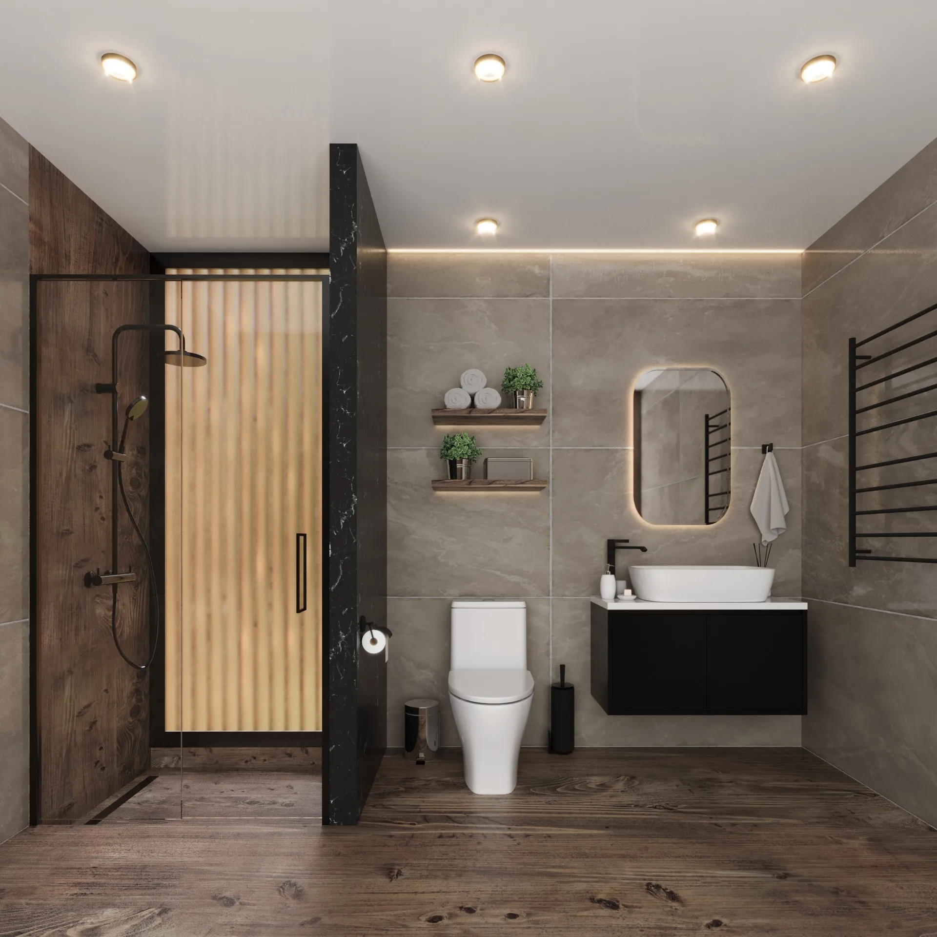 Render Baño
